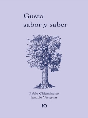 cover image of Gusto, sabor y saber